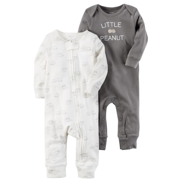 Carter's Other - Carters Baby Boy 2-pk Coveralls Pajamas Clothes